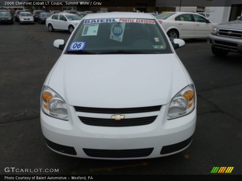 Summit White / Gray 2006 Chevrolet Cobalt LT Coupe