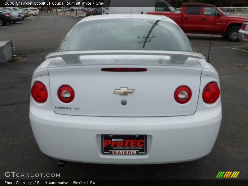 Summit White / Gray 2006 Chevrolet Cobalt LT Coupe