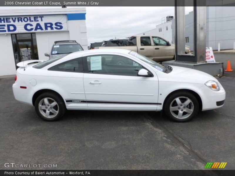 Summit White / Gray 2006 Chevrolet Cobalt LT Coupe