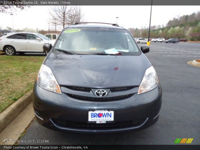 Slate Metallic / Stone 2008 Toyota Sienna CE