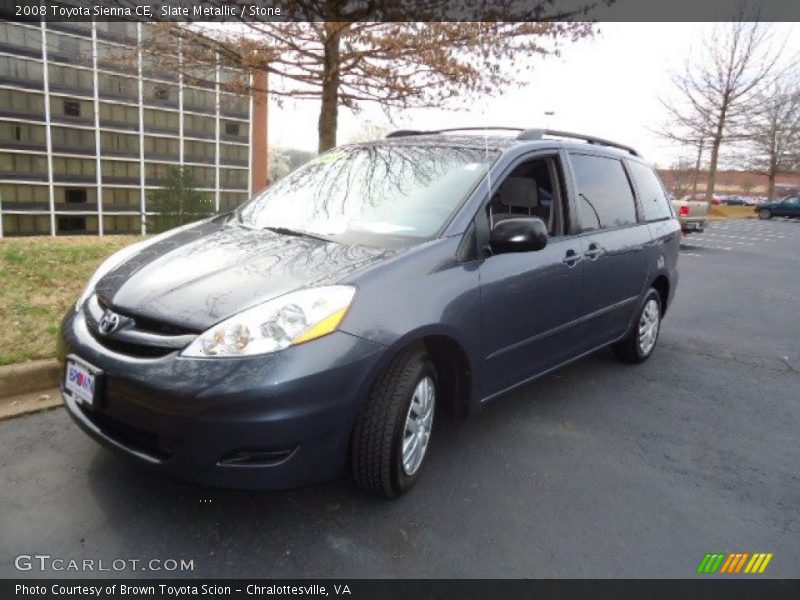 Slate Metallic / Stone 2008 Toyota Sienna CE