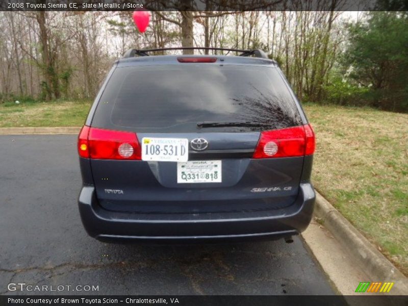 Slate Metallic / Stone 2008 Toyota Sienna CE