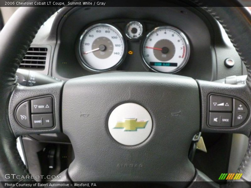 Summit White / Gray 2006 Chevrolet Cobalt LT Coupe
