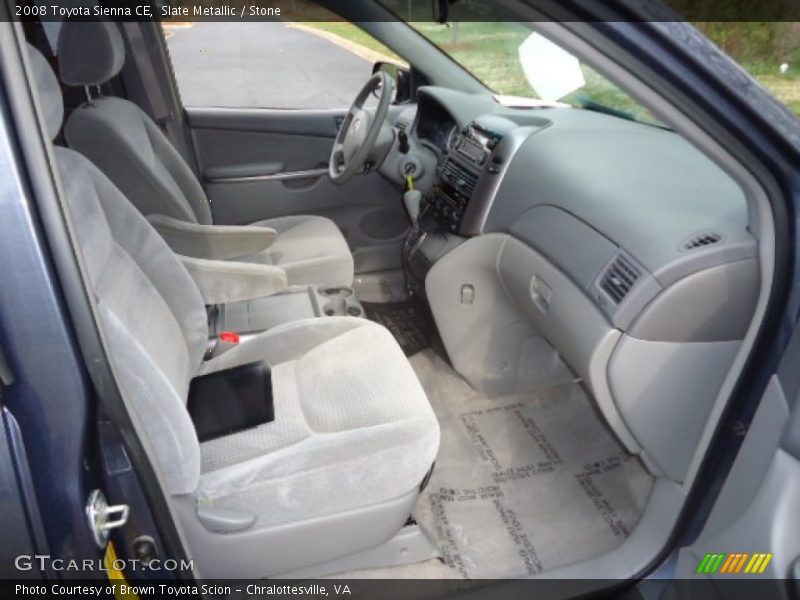 Slate Metallic / Stone 2008 Toyota Sienna CE