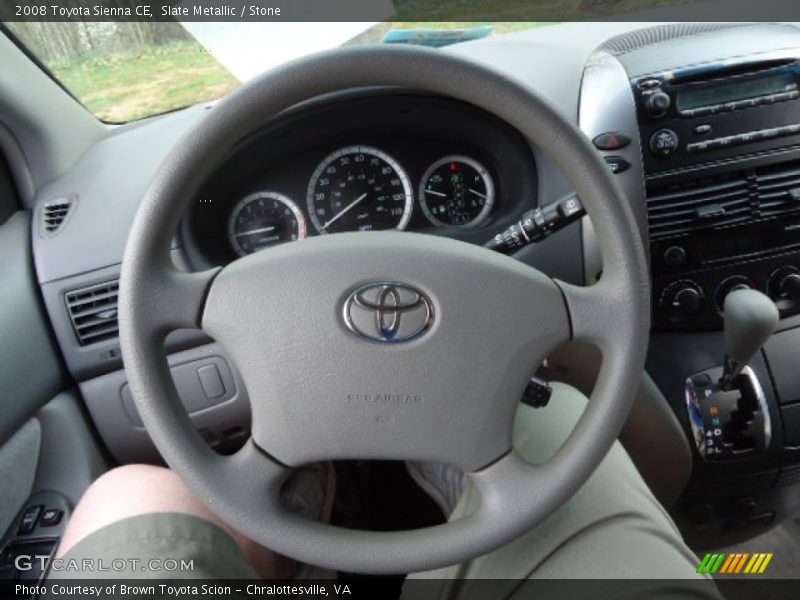 Slate Metallic / Stone 2008 Toyota Sienna CE