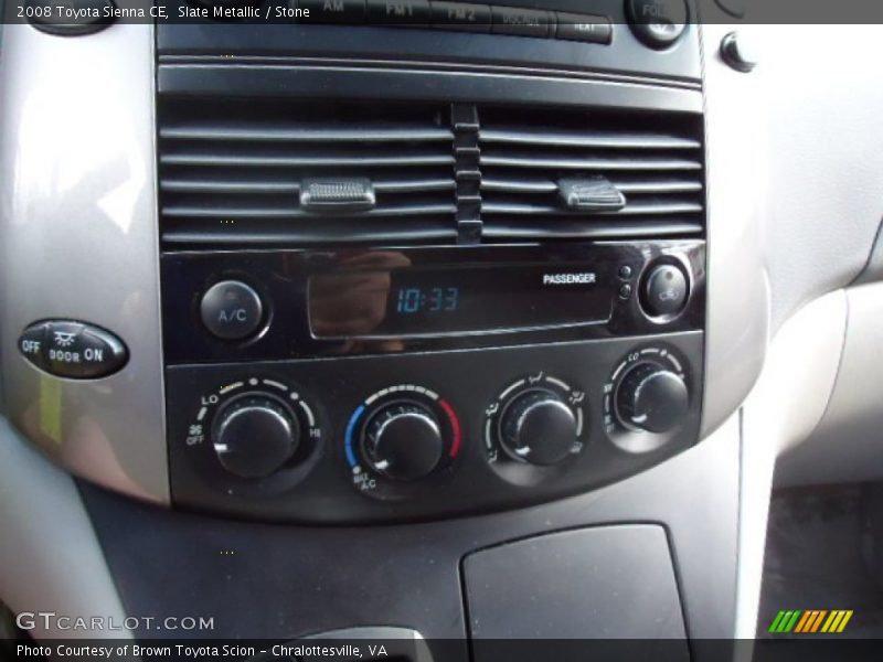 Slate Metallic / Stone 2008 Toyota Sienna CE