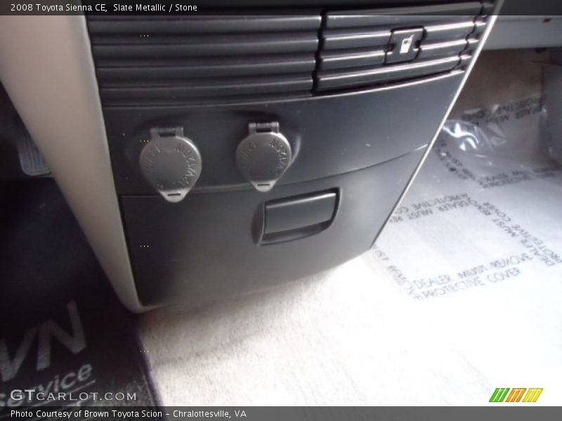 Slate Metallic / Stone 2008 Toyota Sienna CE