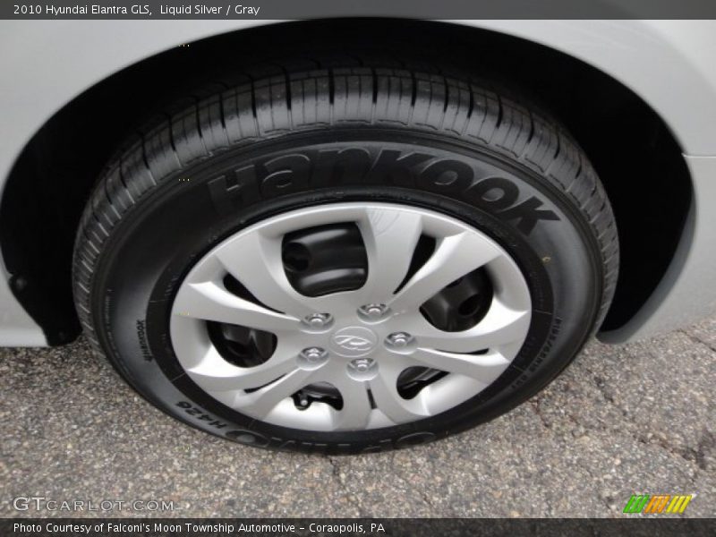 Liquid Silver / Gray 2010 Hyundai Elantra GLS