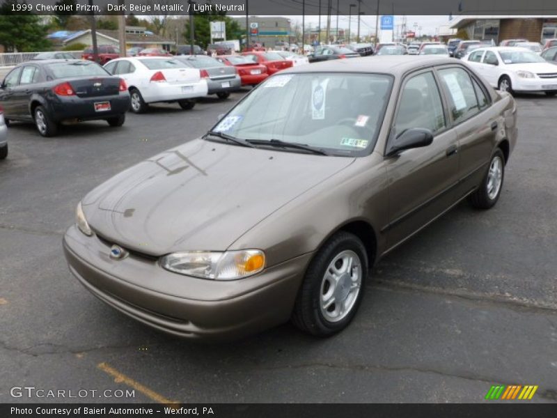 Front 3/4 View of 1999 Prizm 