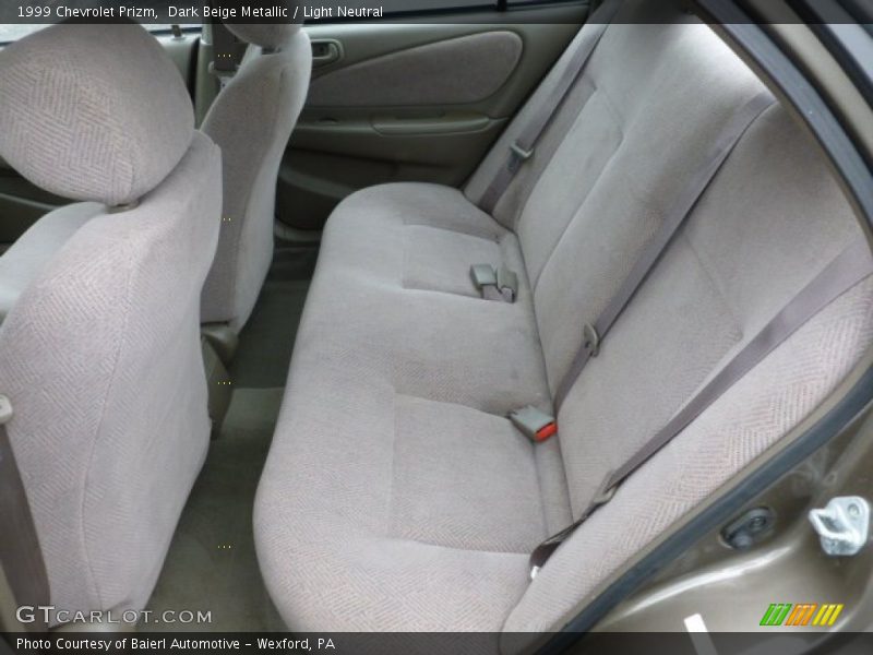 Dark Beige Metallic / Light Neutral 1999 Chevrolet Prizm