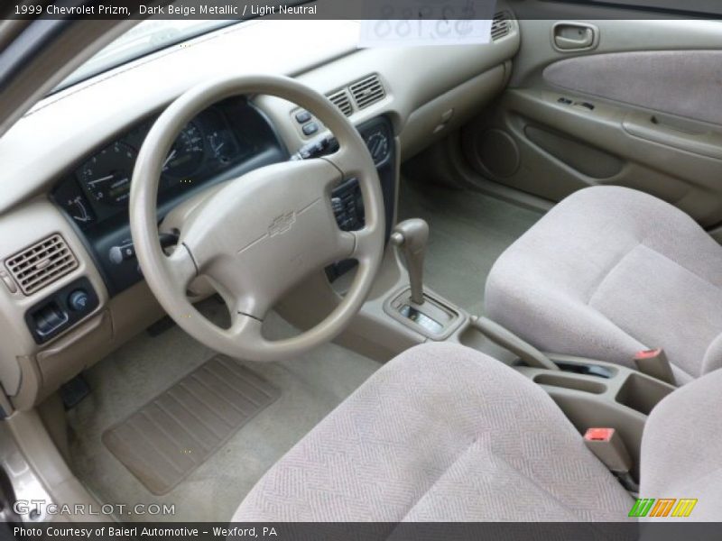 Light Neutral Interior - 1999 Prizm  