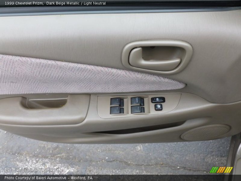 Dark Beige Metallic / Light Neutral 1999 Chevrolet Prizm