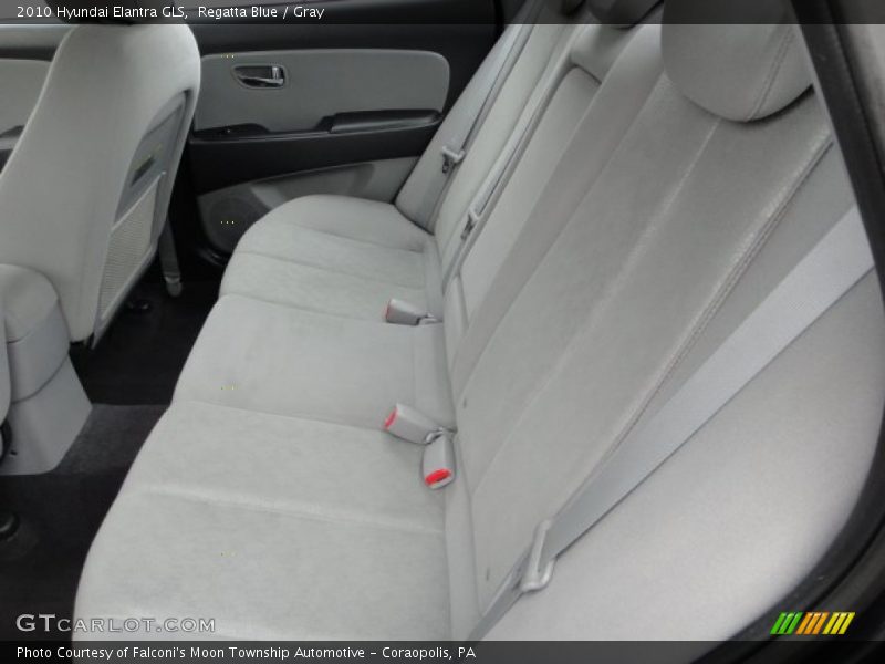 Regatta Blue / Gray 2010 Hyundai Elantra GLS