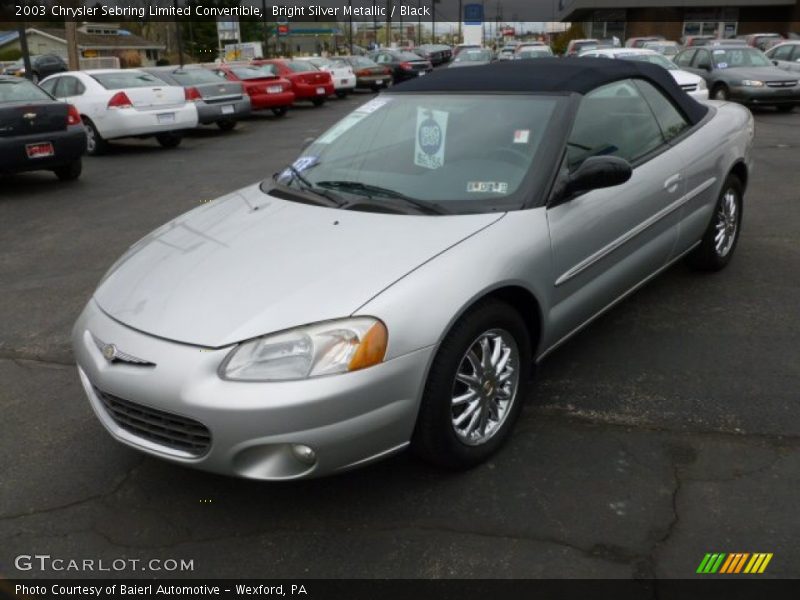Front 3/4 View of 2003 Sebring Limited Convertible