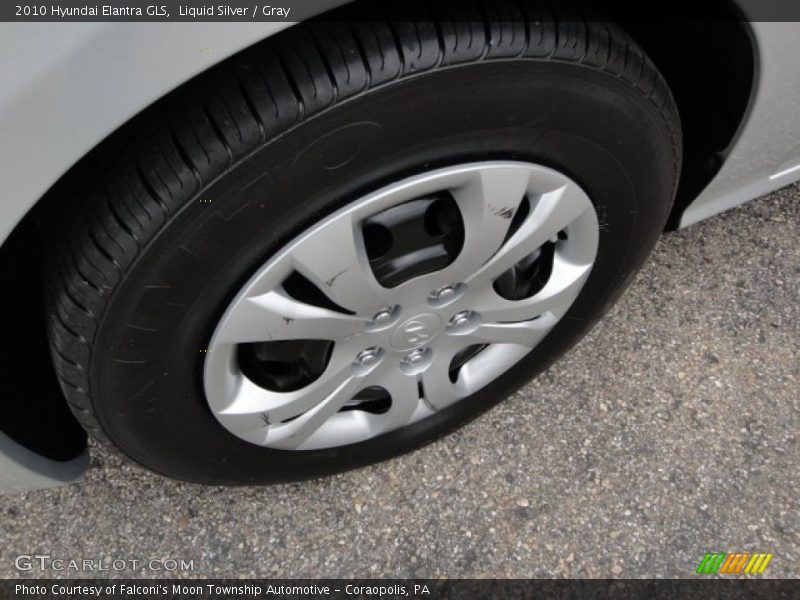 Liquid Silver / Gray 2010 Hyundai Elantra GLS