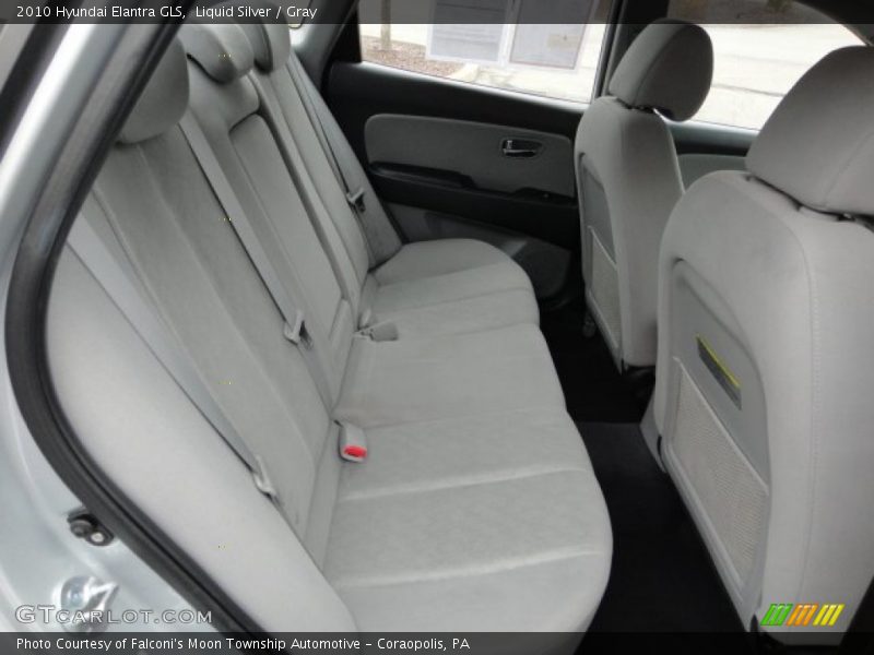 Liquid Silver / Gray 2010 Hyundai Elantra GLS