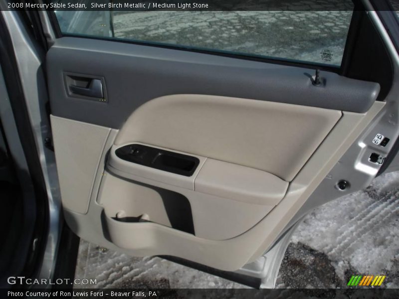 Silver Birch Metallic / Medium Light Stone 2008 Mercury Sable Sedan