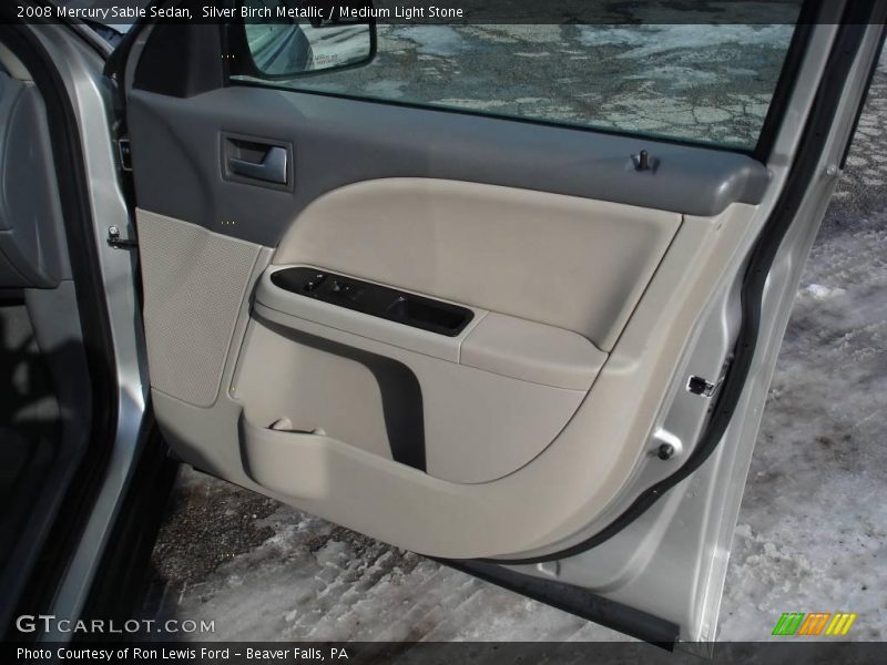 Silver Birch Metallic / Medium Light Stone 2008 Mercury Sable Sedan