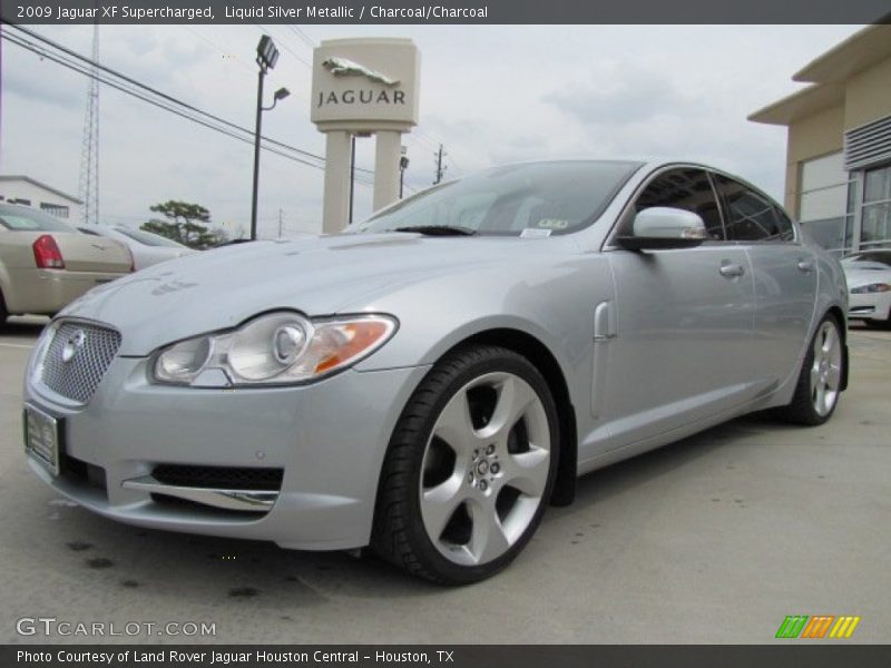 Front 3/4 View of 2009 XF Supercharged
