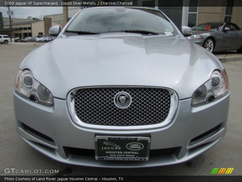 Liquid Silver Metallic / Charcoal/Charcoal 2009 Jaguar XF Supercharged