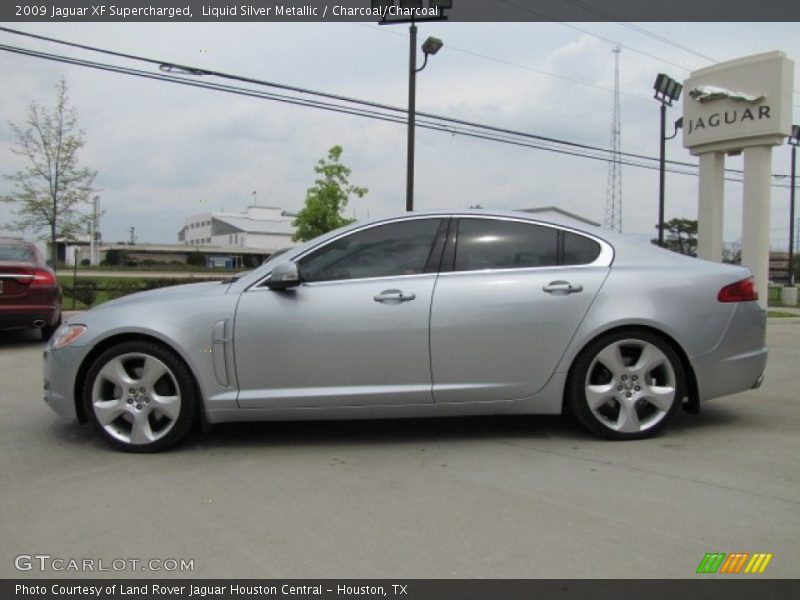  2009 XF Supercharged Liquid Silver Metallic