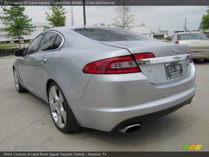 Liquid Silver Metallic / Charcoal/Charcoal 2009 Jaguar XF Supercharged