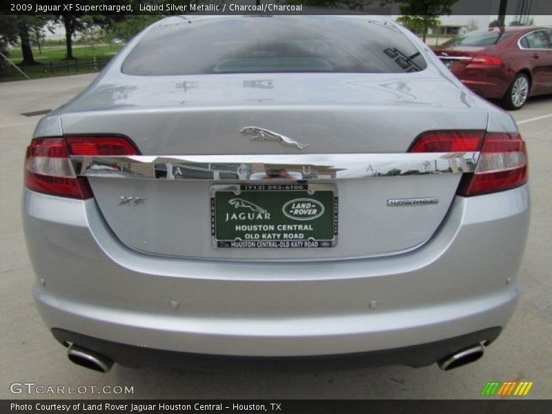Liquid Silver Metallic / Charcoal/Charcoal 2009 Jaguar XF Supercharged