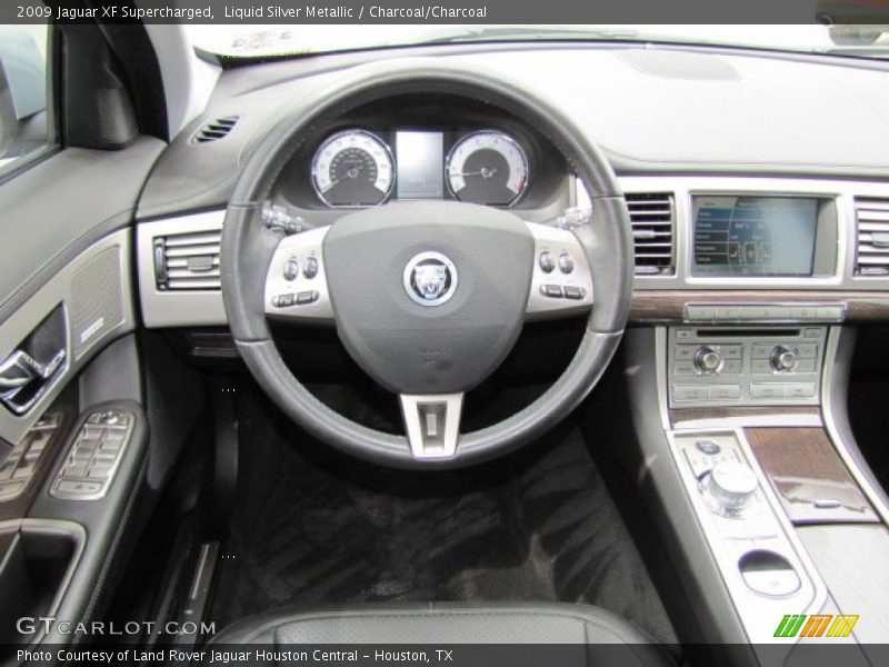 Liquid Silver Metallic / Charcoal/Charcoal 2009 Jaguar XF Supercharged