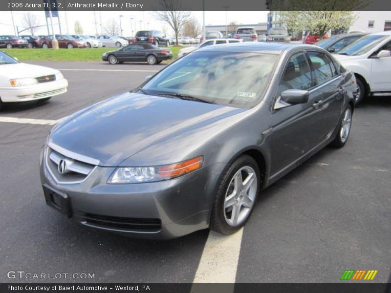 Anthracite Metallic / Ebony 2006 Acura TL 3.2