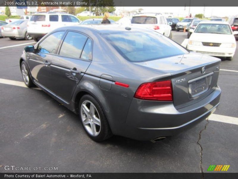 Anthracite Metallic / Ebony 2006 Acura TL 3.2