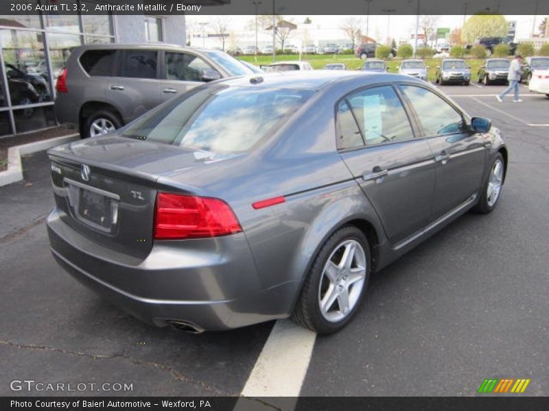 Anthracite Metallic / Ebony 2006 Acura TL 3.2