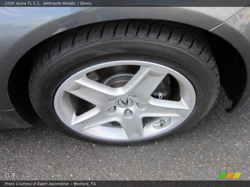 Anthracite Metallic / Ebony 2006 Acura TL 3.2