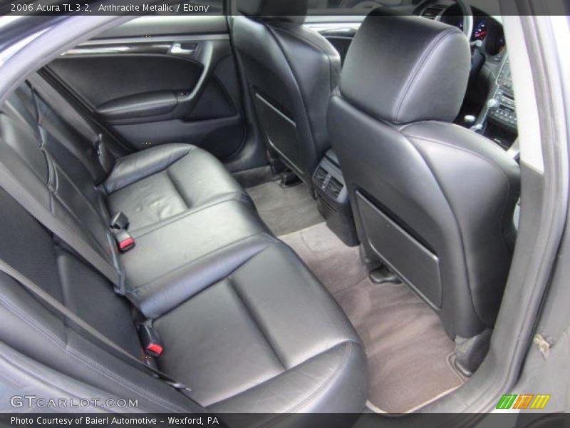 Anthracite Metallic / Ebony 2006 Acura TL 3.2