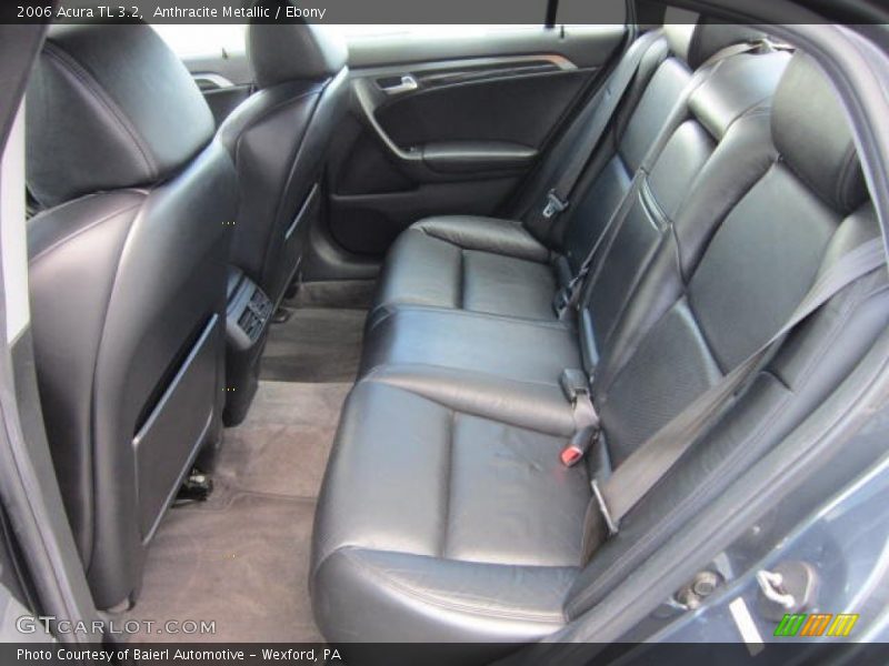Anthracite Metallic / Ebony 2006 Acura TL 3.2