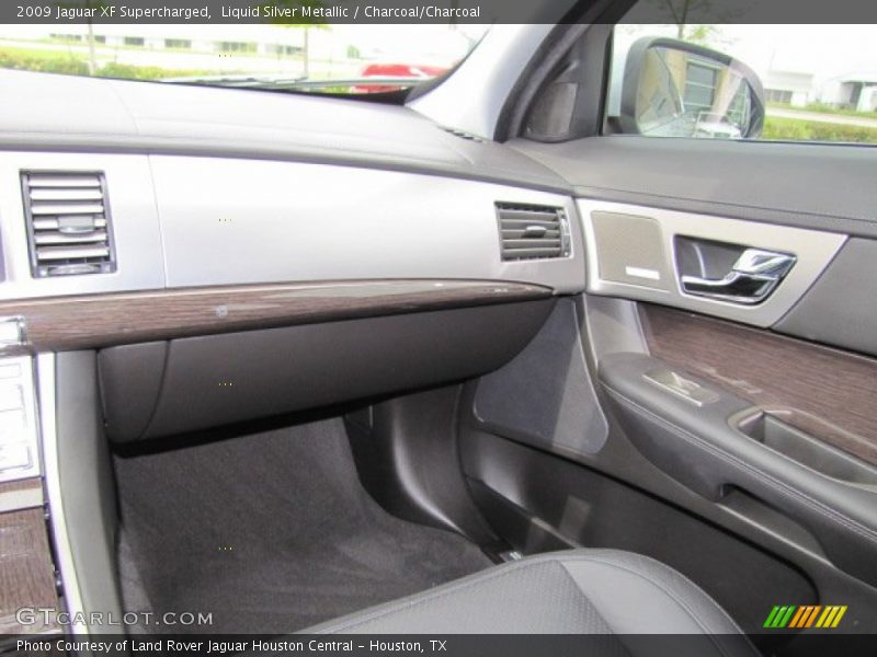 Liquid Silver Metallic / Charcoal/Charcoal 2009 Jaguar XF Supercharged