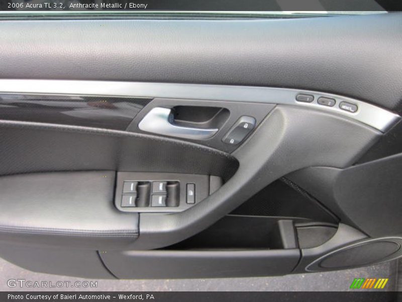 Anthracite Metallic / Ebony 2006 Acura TL 3.2