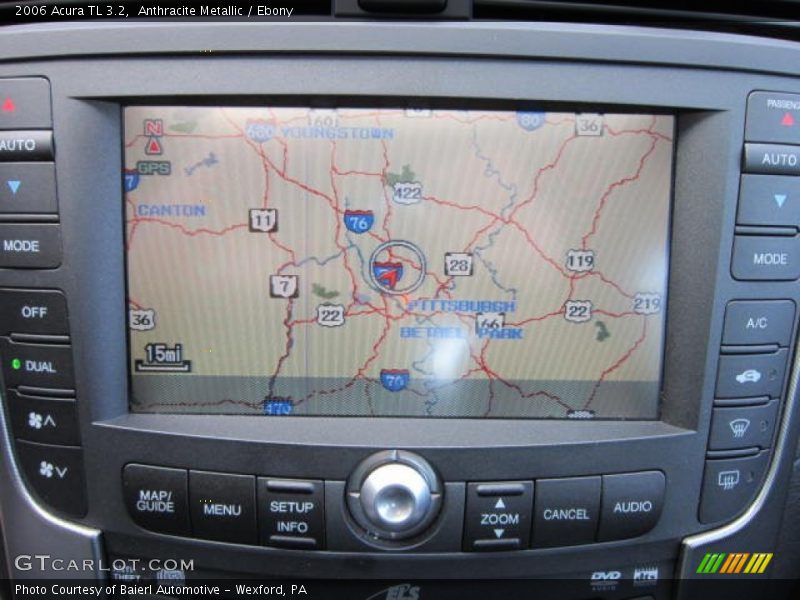 Anthracite Metallic / Ebony 2006 Acura TL 3.2