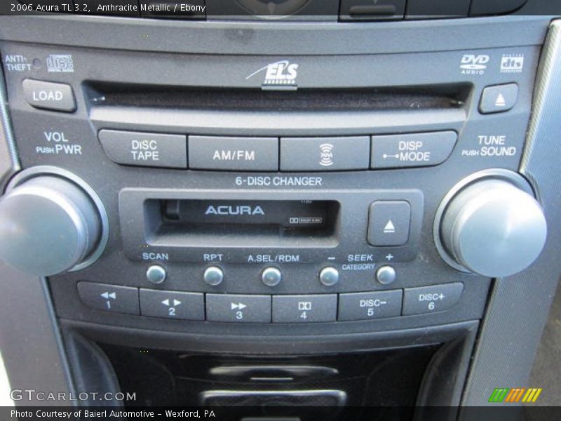 Anthracite Metallic / Ebony 2006 Acura TL 3.2