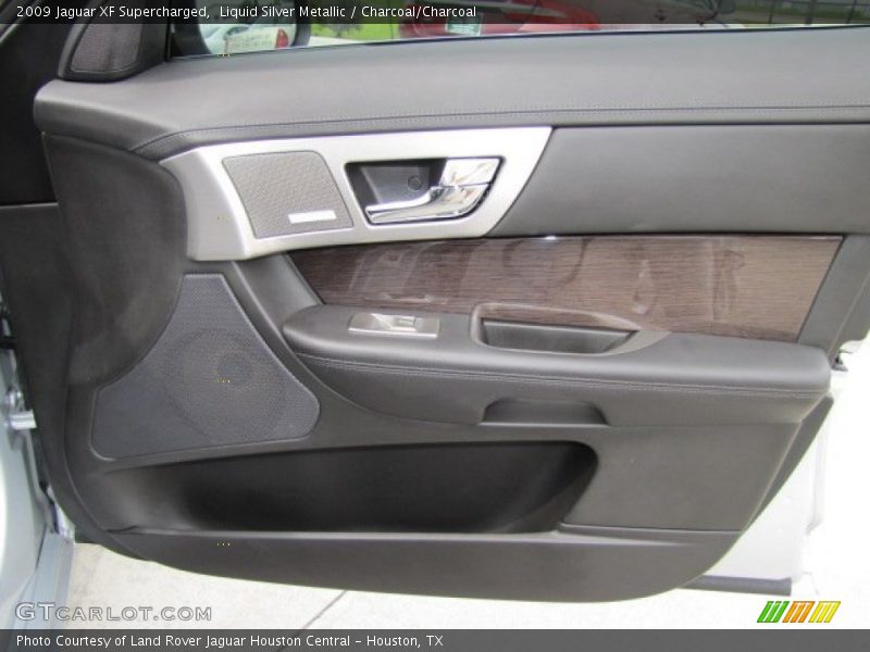 Liquid Silver Metallic / Charcoal/Charcoal 2009 Jaguar XF Supercharged