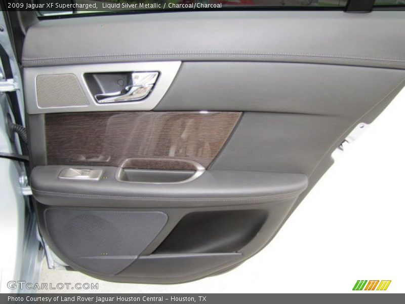 Liquid Silver Metallic / Charcoal/Charcoal 2009 Jaguar XF Supercharged
