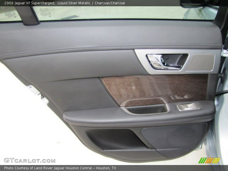 Liquid Silver Metallic / Charcoal/Charcoal 2009 Jaguar XF Supercharged