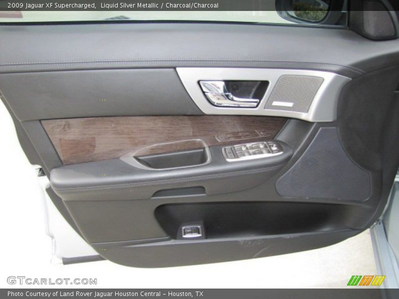 Liquid Silver Metallic / Charcoal/Charcoal 2009 Jaguar XF Supercharged