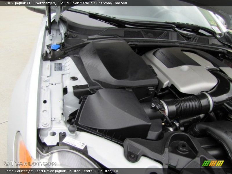 Liquid Silver Metallic / Charcoal/Charcoal 2009 Jaguar XF Supercharged