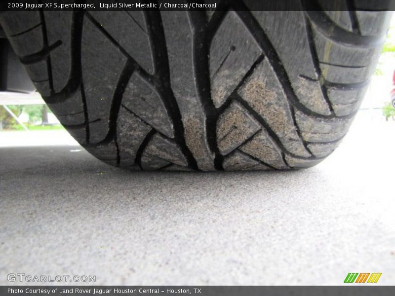 Liquid Silver Metallic / Charcoal/Charcoal 2009 Jaguar XF Supercharged
