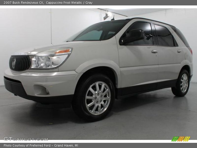 Cappuccino Frost Metallic / Gray 2007 Buick Rendezvous CX