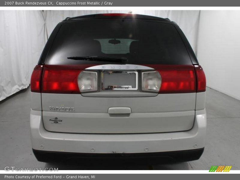 Cappuccino Frost Metallic / Gray 2007 Buick Rendezvous CX