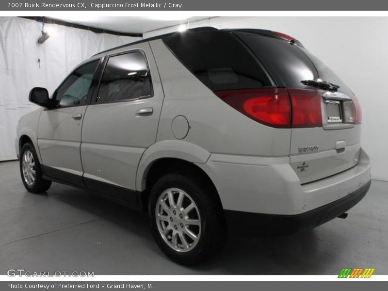 Cappuccino Frost Metallic / Gray 2007 Buick Rendezvous CX