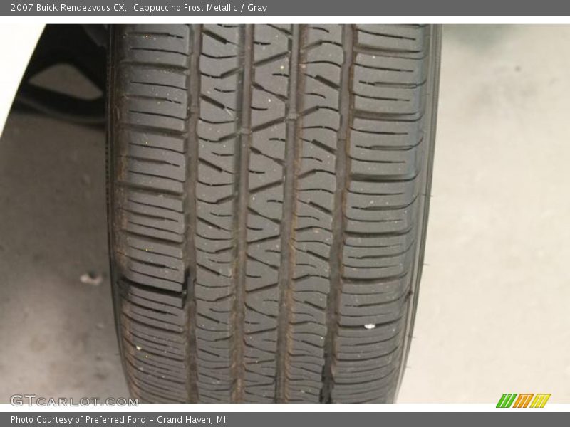 Cappuccino Frost Metallic / Gray 2007 Buick Rendezvous CX