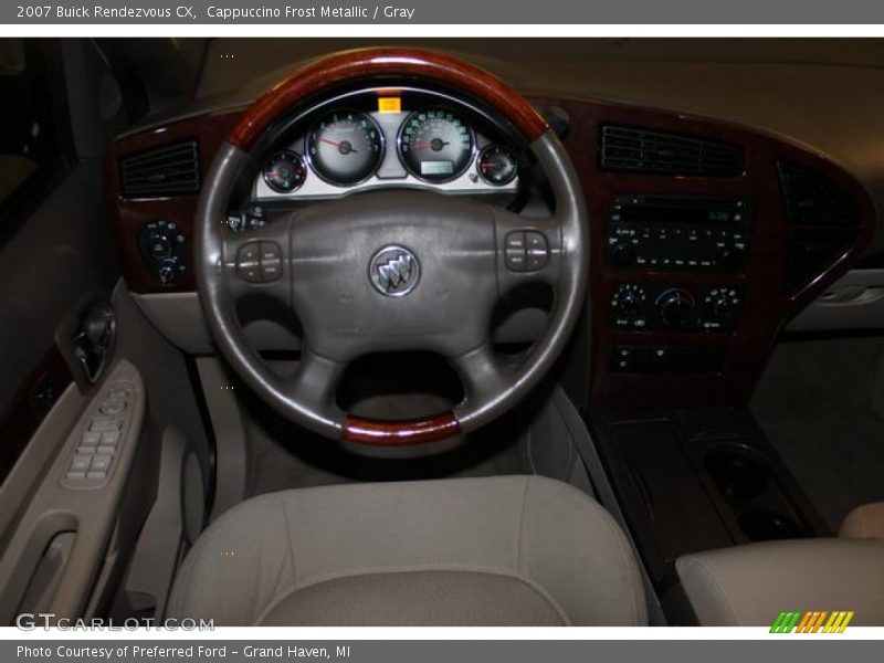 Cappuccino Frost Metallic / Gray 2007 Buick Rendezvous CX