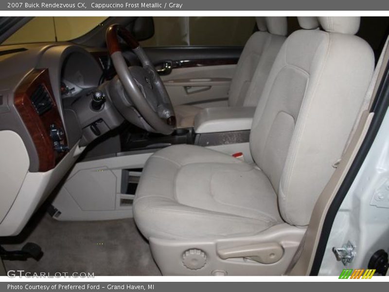 Cappuccino Frost Metallic / Gray 2007 Buick Rendezvous CX